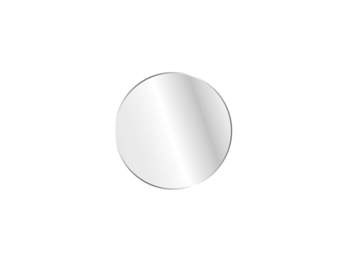 單片玻璃隔間樣式_圓形